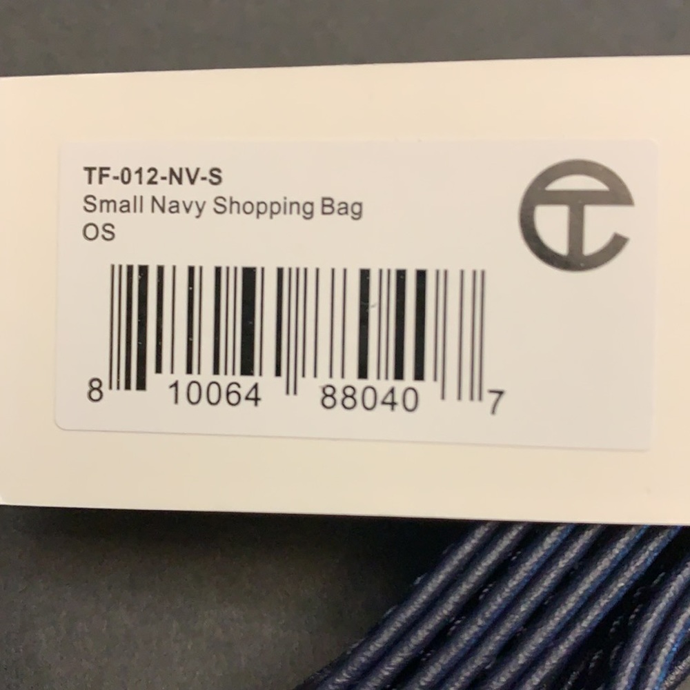 TELFAR Small Navy Shopping Bag! - Picture 7 of 7